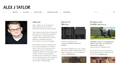 Desktop Screenshot of alexjtaylor.com