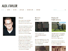 Tablet Screenshot of alexjtaylor.com